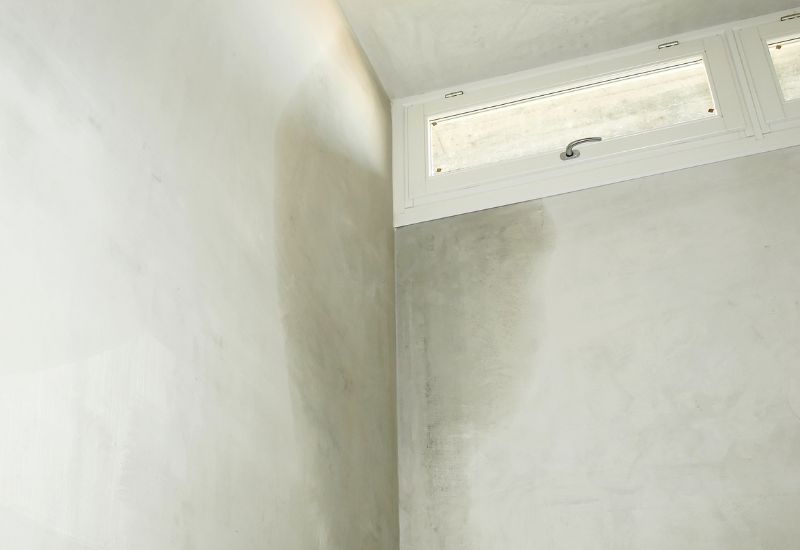 Damp patch on wall or ceiling: causes, who's responsible and what to do