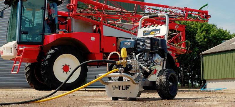 Choosing the right pressure washer for your farm
