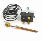 V-TUF 19.51101 thermostat close-up of dial, capillary tube and temperature sensing buKg