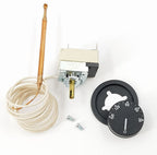 V-TUF thermostat with switch 19.5111, capillary type for hot water pressure washer control