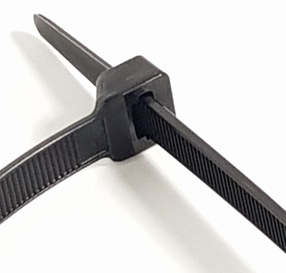 V-TUF cable tie 550mm x 9mm black nylon I9.5309-1 heavy duty single cable tie