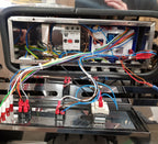 V-TUF RAPID VTS 230V control PCB close-up showing board components and wiring terminals