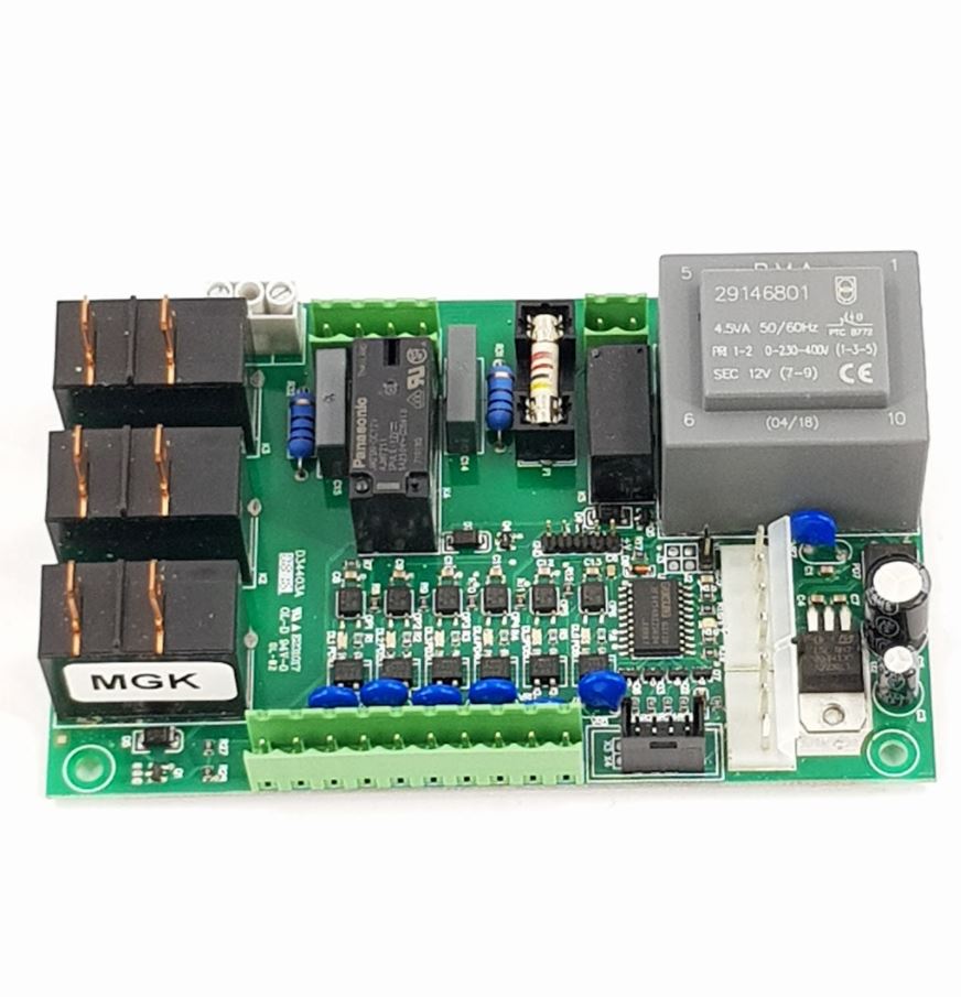 V-TUF VTPS2000113M PCB board side view showing component layout and connector terminals