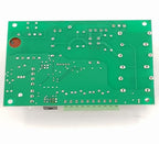 V-TUF 240V hot machine PCB control board close-up showing relay and sensor connections