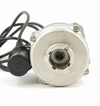 V-TUF 400167 burner motor side view showing motor body and fan housing