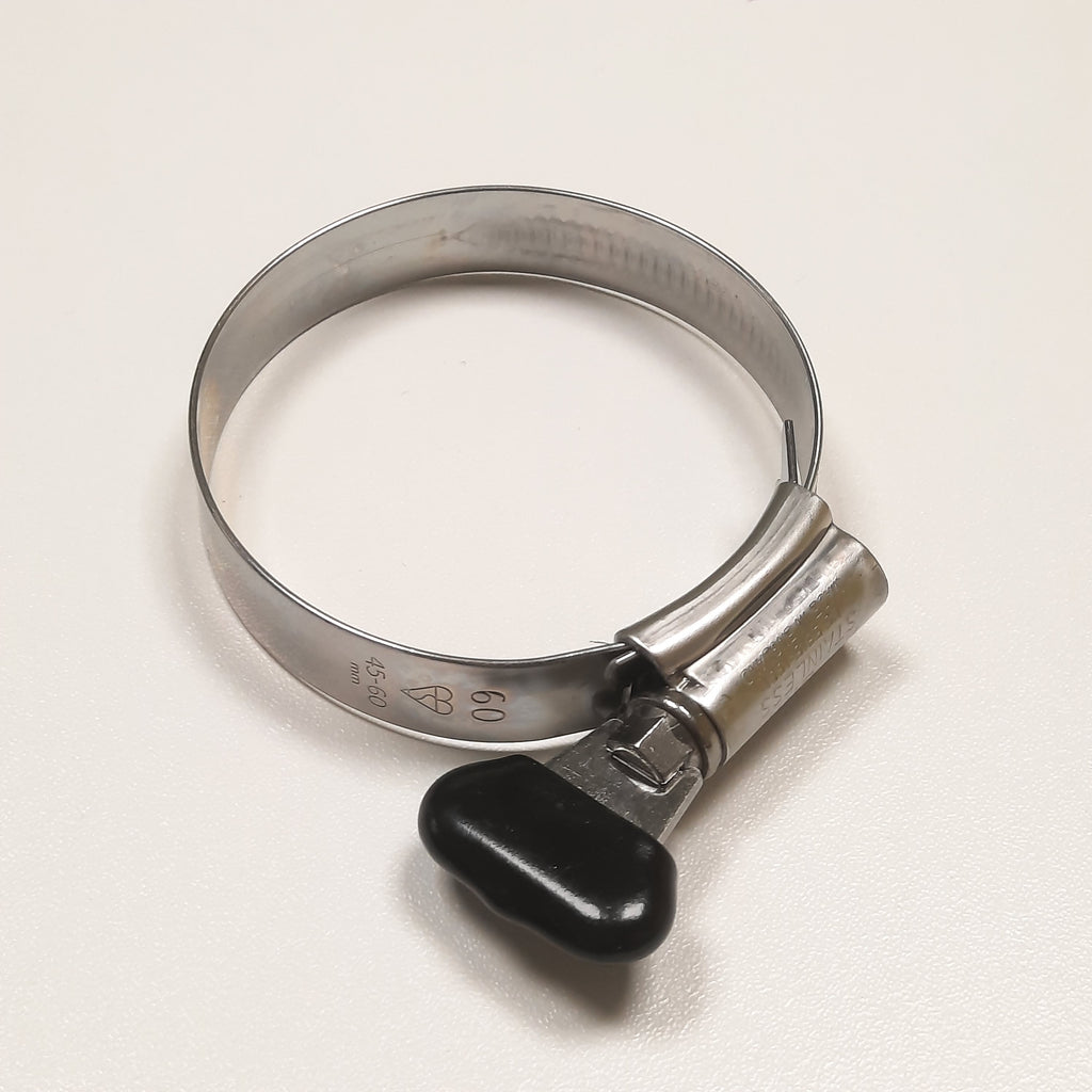 V-TUF hose clamp 40-60mm stainless steel A2.4060SSW with wing nut no tools required