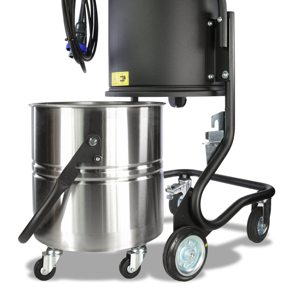V-TUF ATX4500i ATEX Z22 vacuum angle view showing M-Class filter and inlet port