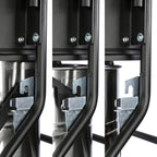 V-TUF ATX4500I-240 rear view showing detachable bin mechanism and power connection