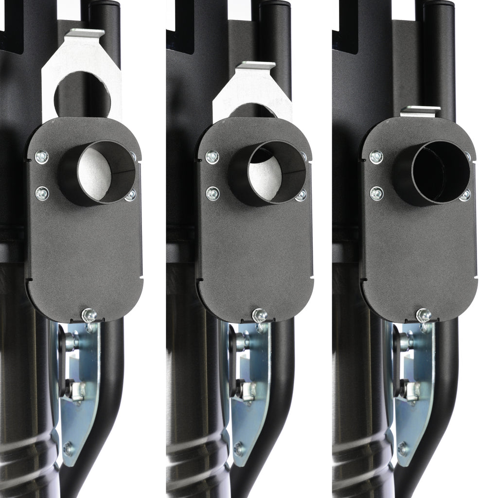 V-TUF ATX4500I-240 close-up showing detachable bin lock and M-Class filter housing