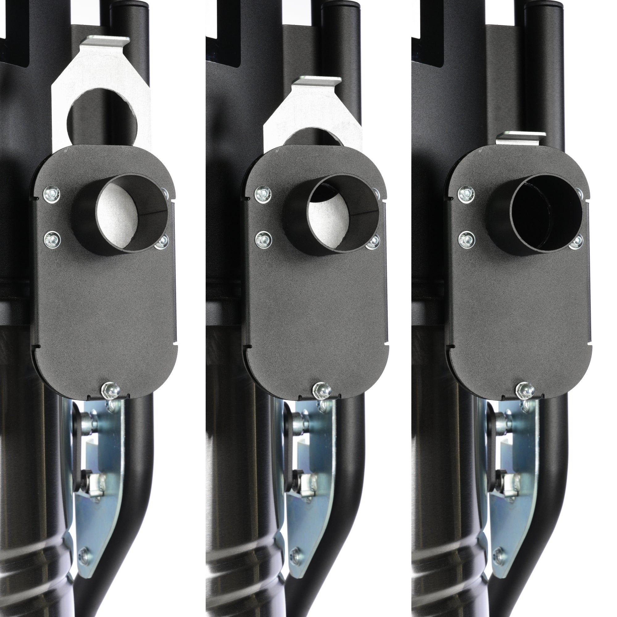 V-TUF ATX4500I-240 close-up showing detachable bin lock and M-Class filter housing