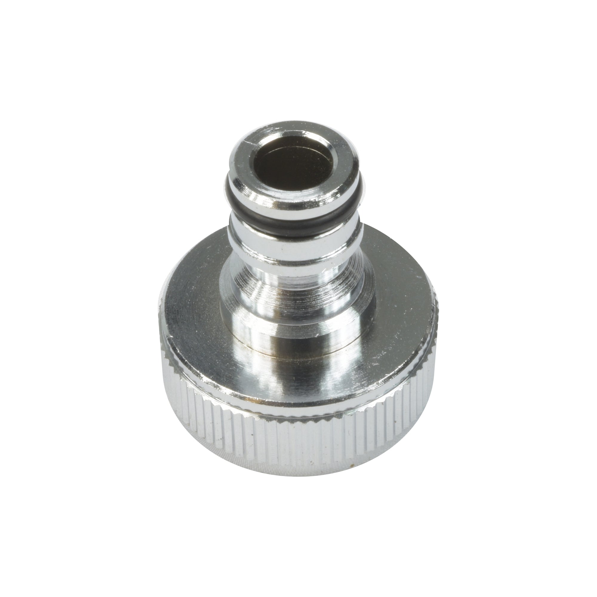 V-TUF KCQ plug B1.010, chrome brass 1 inch female BSP quick release plug