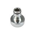 V-TUF KCQ plug B1.034, chrome brass 3/4 inch female BSP quick release plug