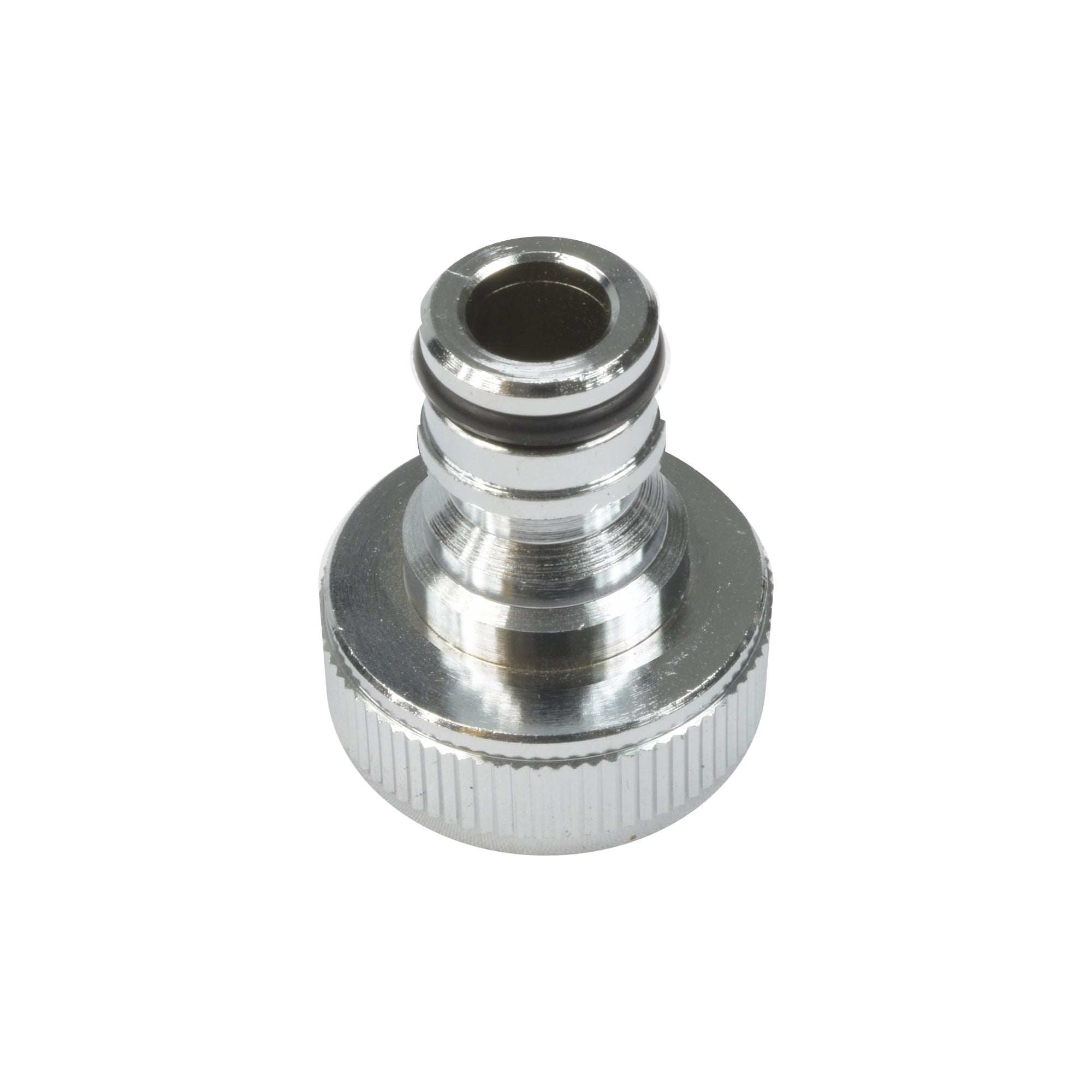V-TUF KCQ plug B1.034, chrome brass 3/4 inch female BSP quick release plug