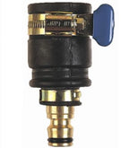 V-TUF KCQ plug B1.0UNI fitting detail showing 20-30mm expandable barb range