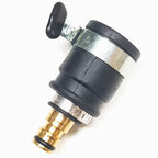 V-TUF professional KCQ plug B1.0UNI universal 20-30mm smooth tap connector, front view