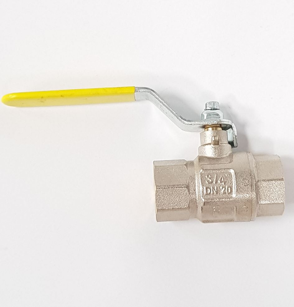 V-TUF ball valve 40 Bar 3/4F x 3/4F with lever handle B1.734 for water supply