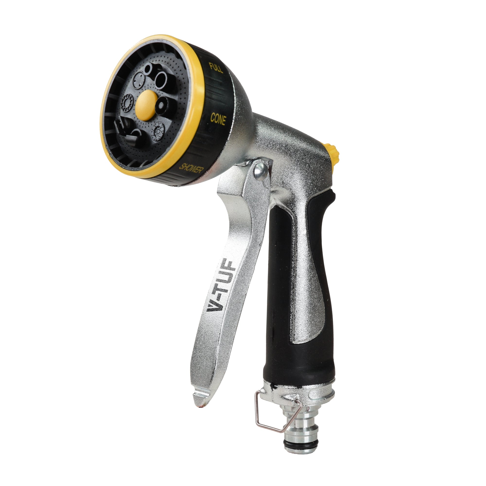 V-TUF professional KCQ tufSPRAY gun B1.777 metal with rubber grip and multi-function head