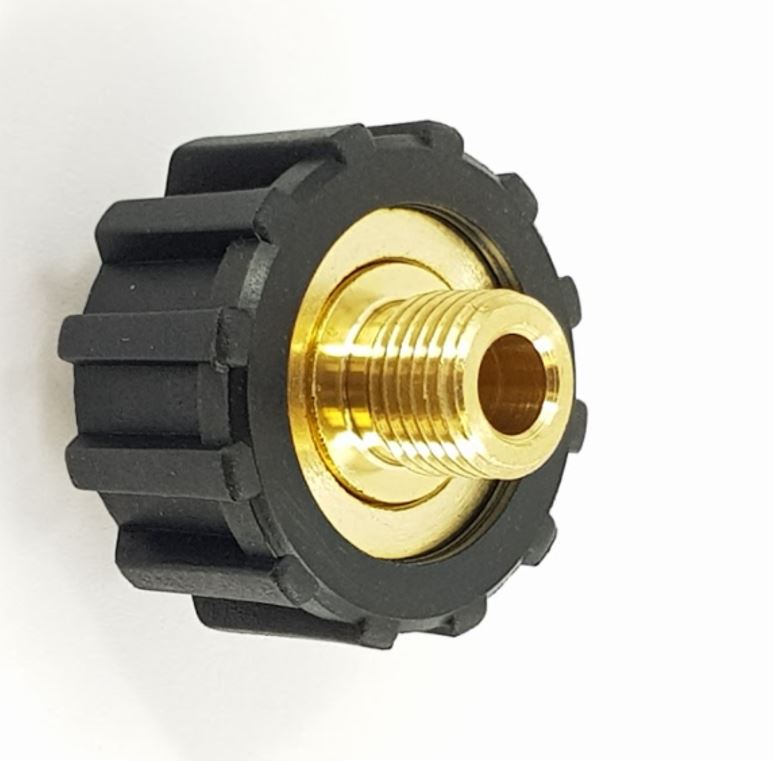 V-TUF M22F to 1/4M double O-ring screw coupling B14.1000M for pressure washer guns