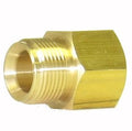 V-TUF M22 male to M22 female Karcher adaptor B14.1100, brass cross-compatibility fitting