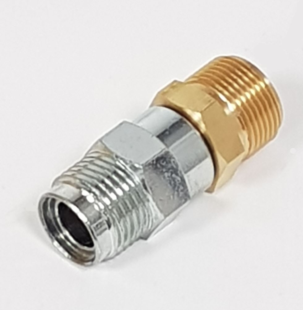 V-TUF B14.1114KWSM KWS male coupling close-up showing M22M thread and KWS probe body