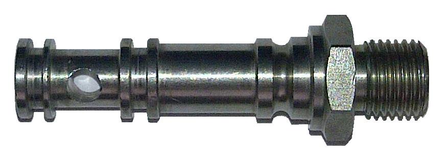 V-TUF N3 hose spigot B14.534 1/4M for Nilfisk hose reel connection, front view