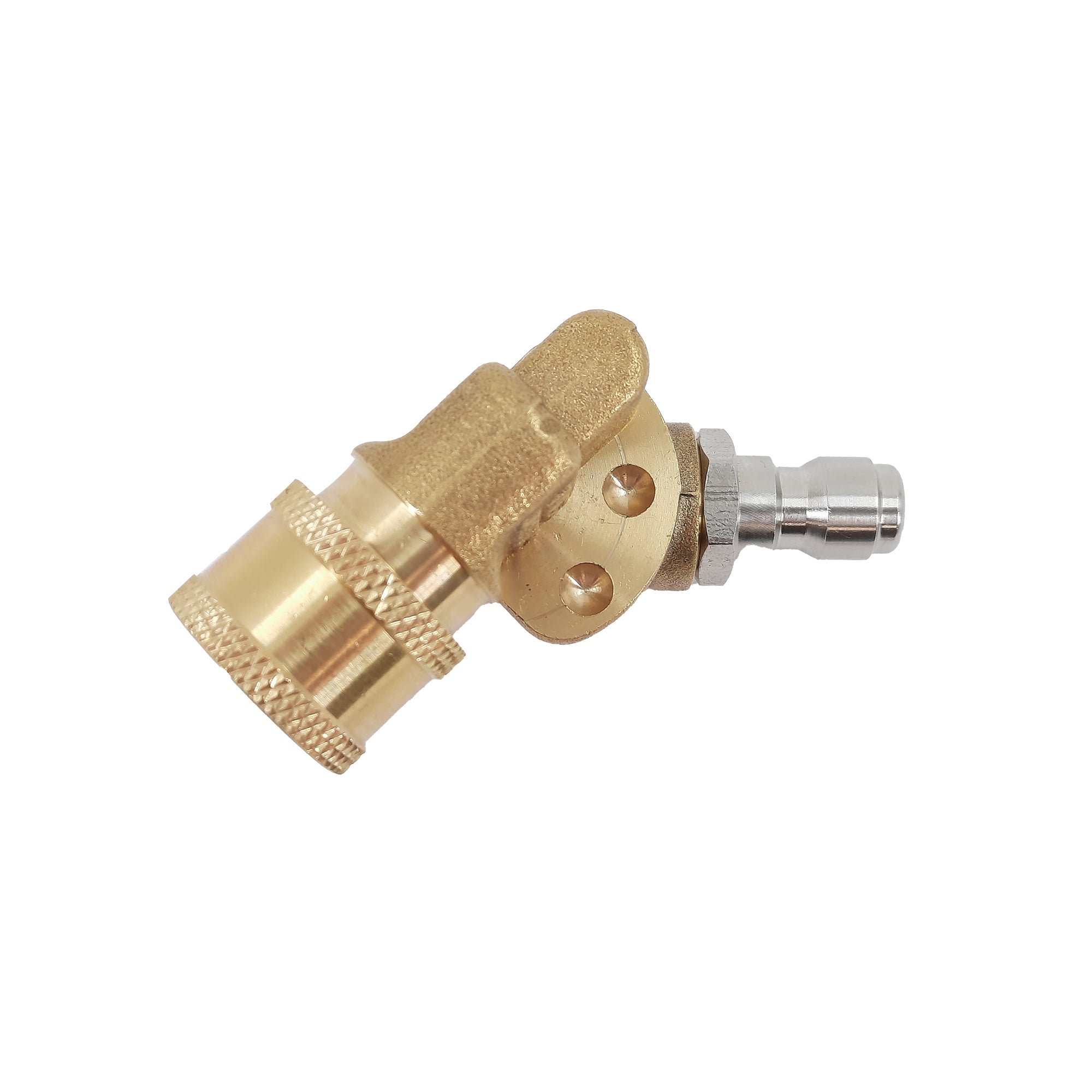 V-TUF SSQ male plug with SSQ female coupler 120 degree swivel B14.5720 for lance connections