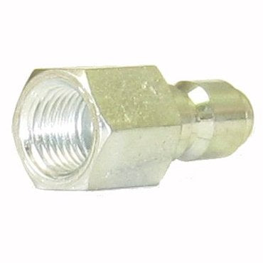 V-TUF SSQ male plug B14.5731 with 1/4 inch female thread, chrome brass body