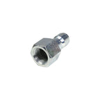 V-TUF B14.5731SS SSQ stainless male plug close-up showing 1/4F thread and SSQ body