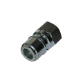 V-TUF TSQ DURAKLIX male plug B14.9101, 3/8 inch female thread, chrome brass body