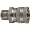 V-TUF ARQ female QR coupler stainless B14.911917812M 17.8mm with 1/2M thread