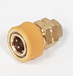 V-TUF B14.9140 DURAKLIX female QR coupling side view showing 1/4F reducing bush