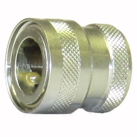 V-TUF NSQ 1/2 DURAKLIX female coupling B15.0800, chrome brass with 1/2 inch BSP female thread