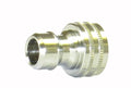 V-TUF NSQ 1/2 DURAKLIX male coupling B15.5800, chrome brass with 1/2 inch BSP female thread