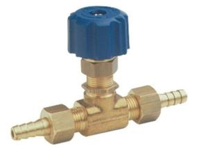 V-TUF metering T chemical valve B18.6311 with cap and tails for chemical dosing systems