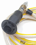 V-TUF B19.2087SSQBL C-JET injector side view showing SSQ body and adjustment knob