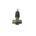 V-TUF 2.1 adjustable chemical injector B19.2386 3/8M inlet x 3/8M outlet