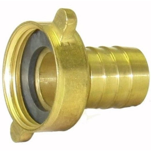 BRASS 1" CAP 1" HOSE TAIL - B2.1010