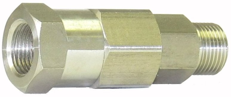 V-TUF stainless swivel straight B5.438 3/8M x 3/8F 390 Bar for high pressure connections