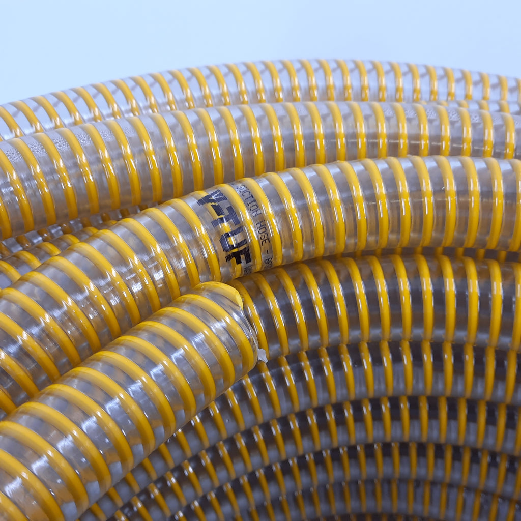 V-TUF WASHFLEX SS 3/4 inch super flexible spiral suction hose BFS3401 made in UK per metre