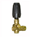 V-TUF VRT3 unloader valve C0.082 with easy start feature, black and brass body