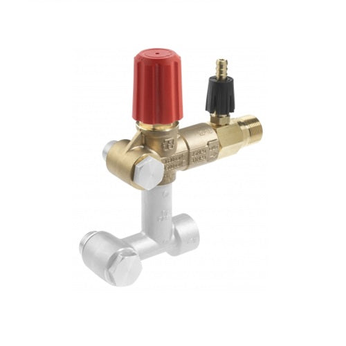 V-TUF unloader 3 banjo top half C0.094 with chemical injector and 3/8M outlet port