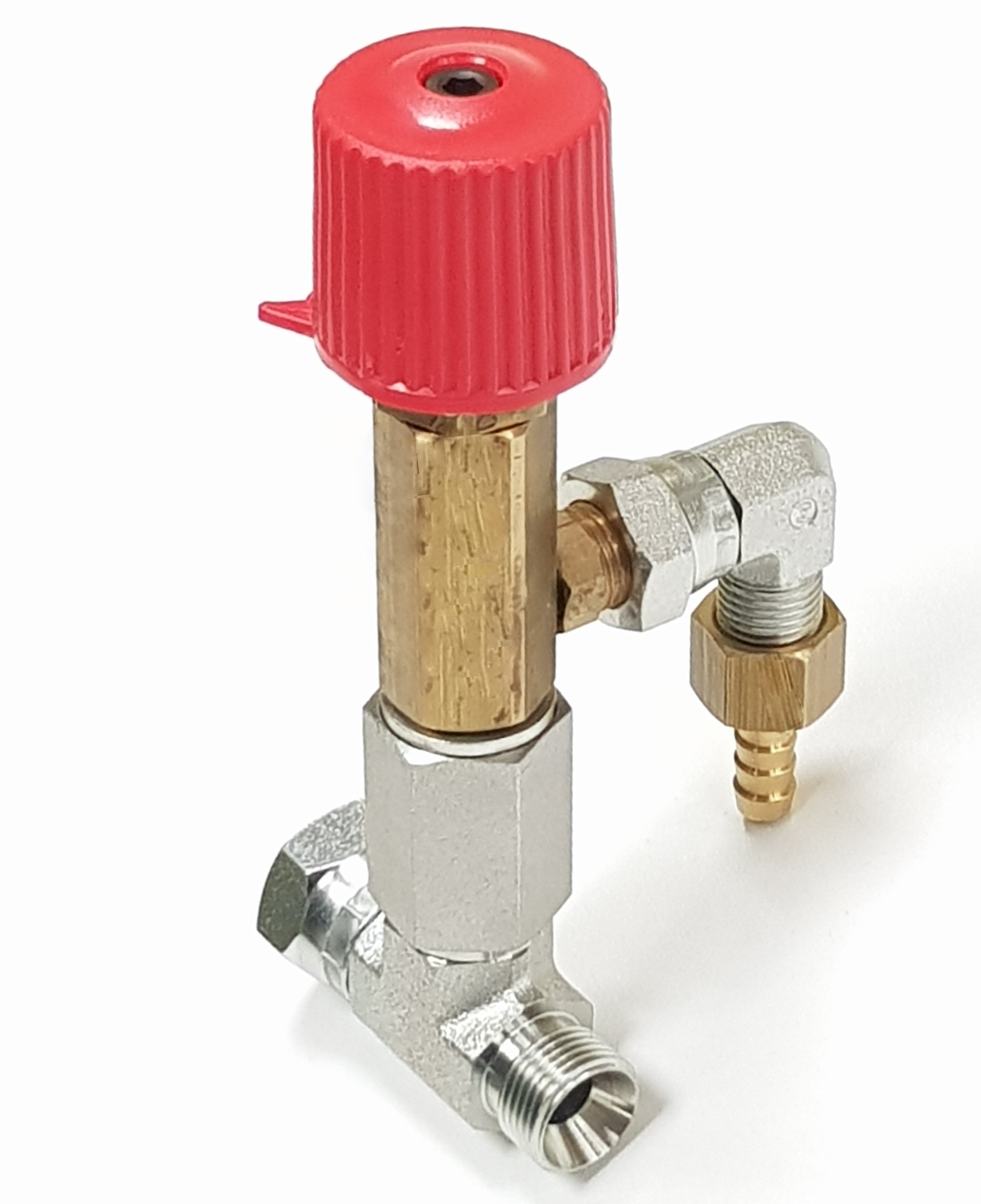 V-TUF steam valve C1.510HBKIT for hot box outlet port, front view