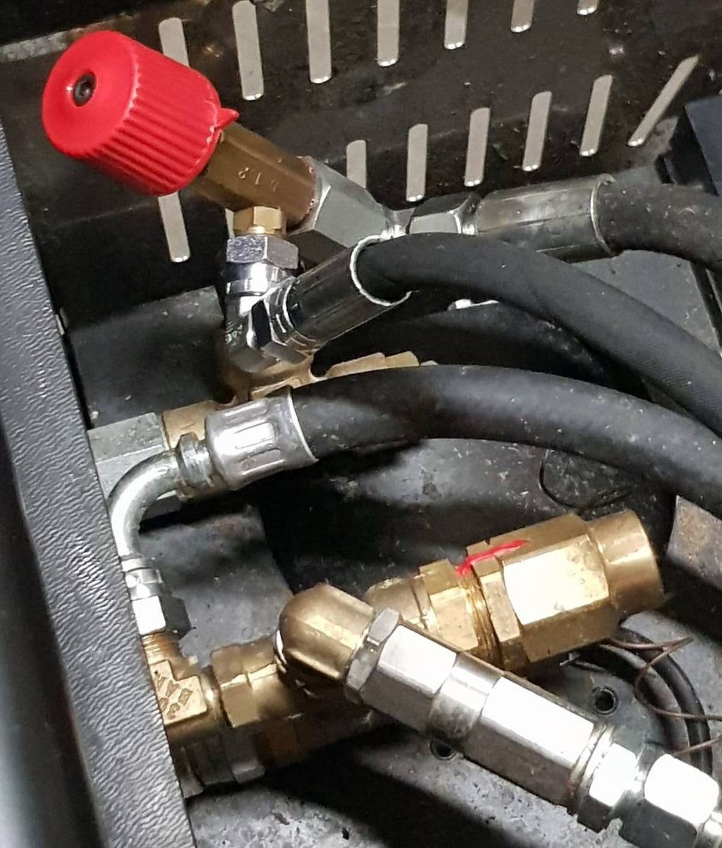 V-TUF steam valve hot box kit close-up showing valve body and sealing detail