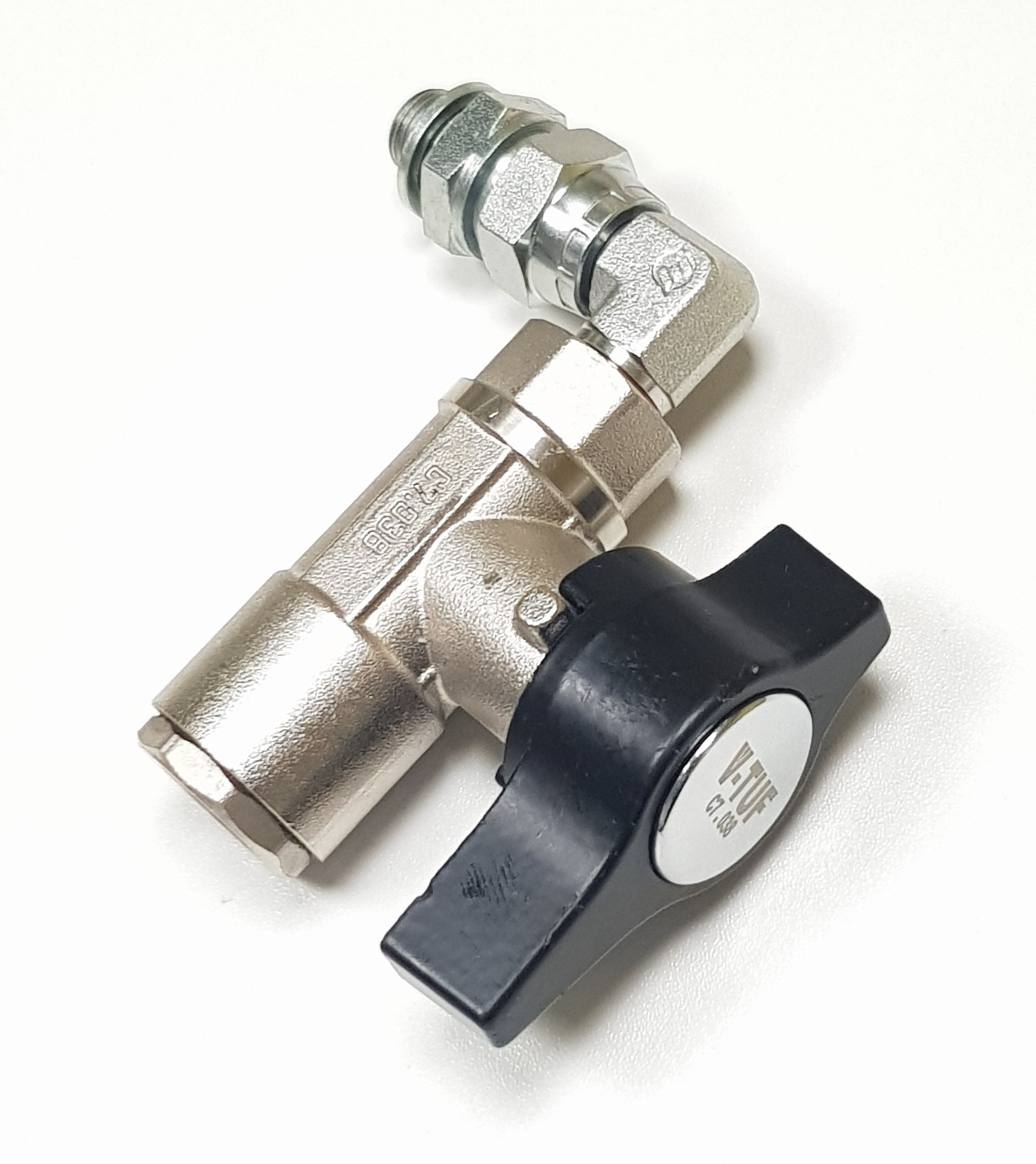 V-TUF pump priming valve kit C7.03814BPKIT with 1/4M connection for pump priming
