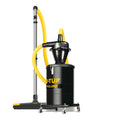 V-TUF 37L cyclonic separator tank CYCLONX1 with 38mm hose attachments, front view