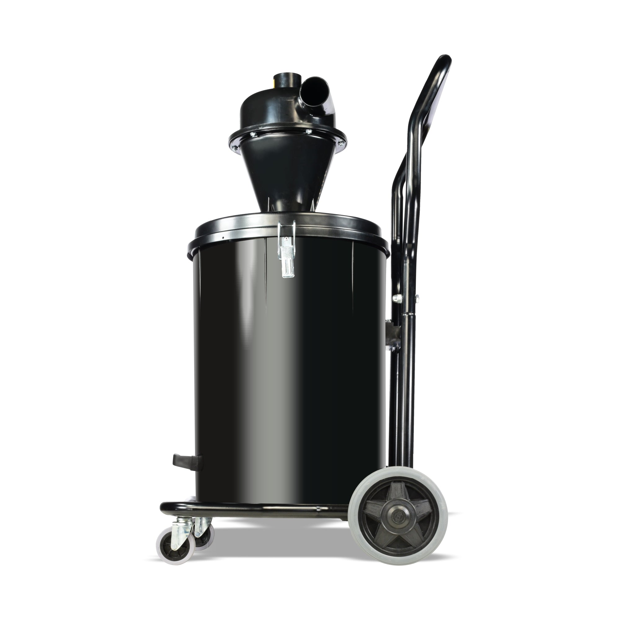 V-TUF CYCLONX3 cyclone separator angle view showing cyclone body and 38mm ports
