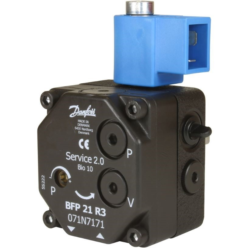 V-TUF Danfoss fuel pump BFP21R3 D1.025-24 24V right rotation 8mm for hot water washers