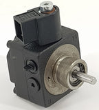V-TUF D1.025 Danfoss right rotation pump side view showing body and 32mm hub