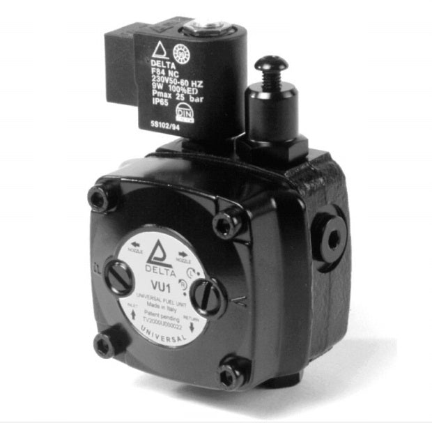 V-TUF fuel pump DEL universal rotation 110V coil 8mm shaft D1.033 for hot water pressure washers