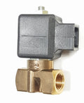 V-TUF fuel and chemical solenoid 240V D2.012 1/4F x 1/4F for hot water pressure washers